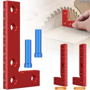 Small Square Center Finder Tool Aluminum Alloy Mini Square Ruler Precise Leko