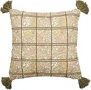 Coast To Coast Home Fall Cotton Cushion, 50 cm Length cm x 50 cm Width, Sage