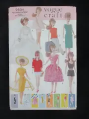 Vintage Vogue Caft 9834 ~ 11 1/2" Doll Sewing Pattern ~ Uncut
