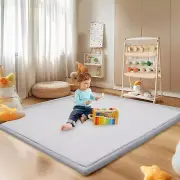 2CM 120 * 200CM Baby Play Mat, Muscle Mat for Play Pen, Mellow Memory Foam Floor
