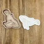 Whale of the Ocean Cookie Cutter - Gingerbread and Embosser Fondant Cutout