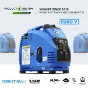 Gentrax Portable Inverter Generator 3.5KW Max 3.0KW Petrol Camping Outdoor Power