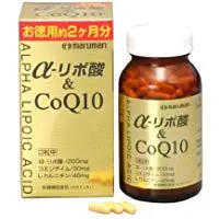 在飛比找DOKODEMO日本網路購物商城優惠-[DOKODEMO] α-硫辛酸與COQ10 180粒經濟