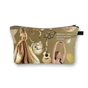 Smggv Taylor Swift Makeup Bag Swiftie Make Up Bags for Women Portable Makeup Bags Cosmetic Make up Bag A