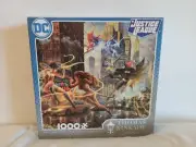 THOMAS KINKADE STUDIOS JUSTICE LEAGUE 1000 PC PUZZLE W/BONUS PUZZLE POSTER