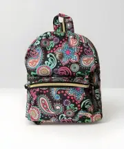 Stone Mountain Mini Backpack Purse Paisley Microfiber- New NWT