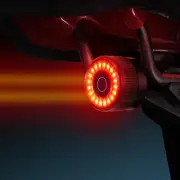 Bike Tail Light Bicycle Smart: Ultra Bright Red Rear Lighting LED with USB Ch...