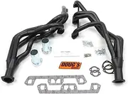 Doug's Headers (D450-B) 1-5/8" 4-Tube Black Coating Hi-Temperature Full Length Exhaust Header for Mopar Dart Small Block Engine