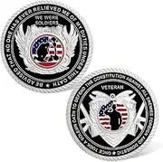 Veterans Challenge Coin Mlitary Soldiers' Oath