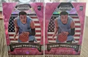 RJ Hampton 2020-21 Panini Prizm Draft Picks Rookie Pink Cracked Ice Global...