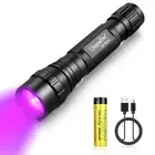 501B 365nm UV Black Light Flashlight Mini, 365nm uv Flashlight Powerful UV LE...