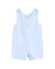 Lil Cactus Seersucker Easter Bunny Overalls