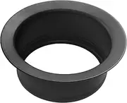 Kitchen Sink Garbage Disposal Flange for Insinkerator Garbage Disposals Fit Universal 3-1/2 Inch Standard Sink Drain Opening Matte Black