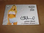 2015 Benchwarmer JESSA HINTON #29 Daizy Dukez Premium Autograph PLAYBOY Playmate