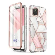 For Google Pixel 5A 5G 6.34 Inch 2021 Cosmo Slim Full-Body Stylish Protective Case With Built-In Screen Protector