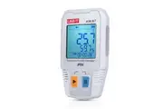 BT Temperature Humidity Data Logger Smart Thermometer Hygrometer 64000 Measurement Data Storage High (White)