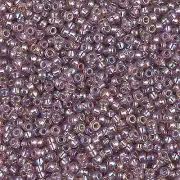 Silver-Lined Smoky Amethyst AB Miyuki Seed Beads 11/0 (11-91012-TB)