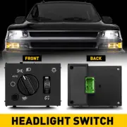 for Chevy GMC Hummer Cadillac Headlight & Dome Light Dimmer Switch 15194803 (for: Chevrolet)