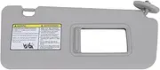 Right Passenger Side Sun Visor for RAV4 2004-2005, Sun Visor with Makeup Mirror, Car Sunvisor Replacement, Car Sun Shade Visor (Gray)