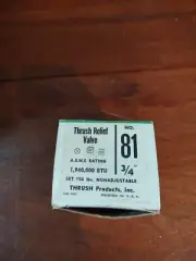 Thrush #81-3/4" 125psi Boiler Pressure Relief Valve