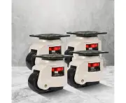 Traderight Leveling Swivel Caster Wheel 90mm Workbench Adjustable 1400KG PCS