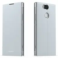 在飛比找PChome商店街優惠-SONY Xperia XA2 原廠可立式時尚保護殼-銀色(