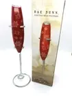 Rae Dunn Electric Milk Frother With Stand Mixer for Coffee Drinks Christmas Joy