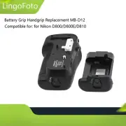 Battery Grip Handgrip Replacement for Nikon MB-D12 D800 D800E D810 DSLR Camera
