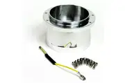 ididit 9-Bolt Steering Wheel Adapter (No Horn) Chrome Finish