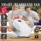 Fan Bladeless Portable Fans 90 Degree Wall or Table Remote Google & Amazon Smart