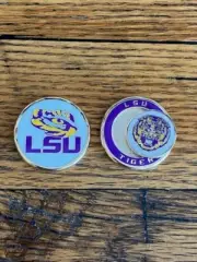 LSU TIGERS DUO LOGO GOLF BALL MARKER PRG GOLF NCAA LICENSED