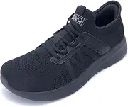 [BROYON] Wide Toe Box Shoes for Men Comfory Men's Width Slip On Walking Sneakers Casual Dress Shoes Plantar Fasciitis Orthotic Tennis Sneakers US 7-12