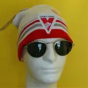 SYDNEY SWANS Reversable Beanie Official AFL Licensed product w/tags -NEW!