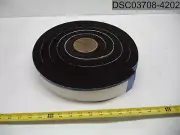Qty=8 Rolls: PVC Black Foam Tape, IG1, 25mm X 60mm X 37.5DM, W/9774WL, M64661