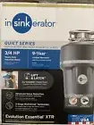 InSinkErator Evolution Essential XTR Garbage Disposal with Cord SinkTop 3/4 New