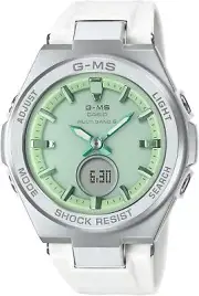 Casio Baby-G MSG-W200FE-7AJF Tough Watch white/green Japan
