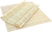 2 Pack Bamboo Sushi Rolling Mat, Sushi roll maker, Sushi bazooka,Sushi making kit, Bamboo Sushi Rolling Mat,Sushi maker(9.5" x 9.6")