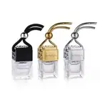 Hanging Pendant Fragrance Air Fresher Empty Glass Bottles Car Perfume Bottle