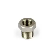 SAAS Gauge Bush Adaptor 1/8-27 NPT Female to 1/4 BSP Male Stainless Steel