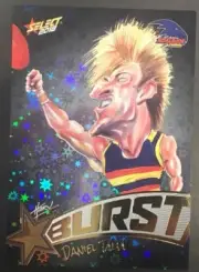 2018 AFL SELECT FOOTY STARS BLACK STARBURST DANIEL TALIA ADELAIDE