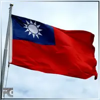 在飛比找蝦皮購物優惠-FG派對人►現貨免等送國旗紋身~台灣國旗Taiwan 正六號