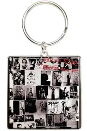 Collectible Rolling Stones 'Exile On Main St' Album Metal Keychain - New, Mint Condition