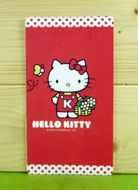 在飛比找樂天市場購物網優惠-【震撼精品百貨】Hello Kitty 凱蒂貓 卡片-提花籃