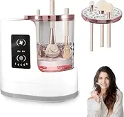 Electric Makeup Brush Cleaner, 3 IN 1 Multi-Functional Efficient Automatic Cosmetic Cleaning, Portable USB Deep Cleaning with Makeup Brush Dryer for All Size Makeup Brush Set, Blush Brush, Contour