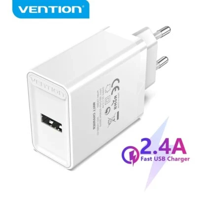 5V 2.4A Fast USB Charger USB Wall Mobile Phone Adapter for iPhone iPad Samsung