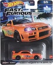 Hot Wheels Nissan Skyline GT R, Fast & Furious 5/5 [Orange]
