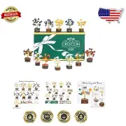 Crystal Tree of Life Décor Set - 12 Stunning Chakra Trees for Balance & Healing