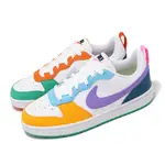 NIKE 耐吉 休閒鞋 COURT BOROUGH LOW RECRAFT GS 大童 女鞋 彩色 皮革 復古 FQ8373-902