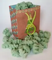 FunPak Packing Peanuts Christmas Tree Shaped 1.5 cu ft Compostable Biodegradable