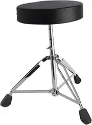 Dickly Drum Throne Padded Seat Drum Stool Non Slip Thick Keyboards Guitar Drum Seat Stool Height Adjustable for Drummers Musician